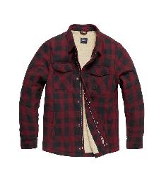 Vintage Industries - Vintage Industries Sherpa Red Check